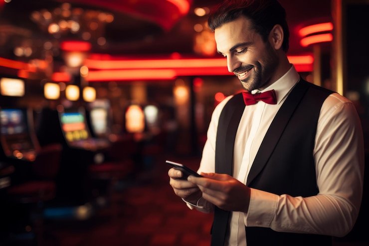 Layar utama aplikasi aladin slot dengan menu permainan